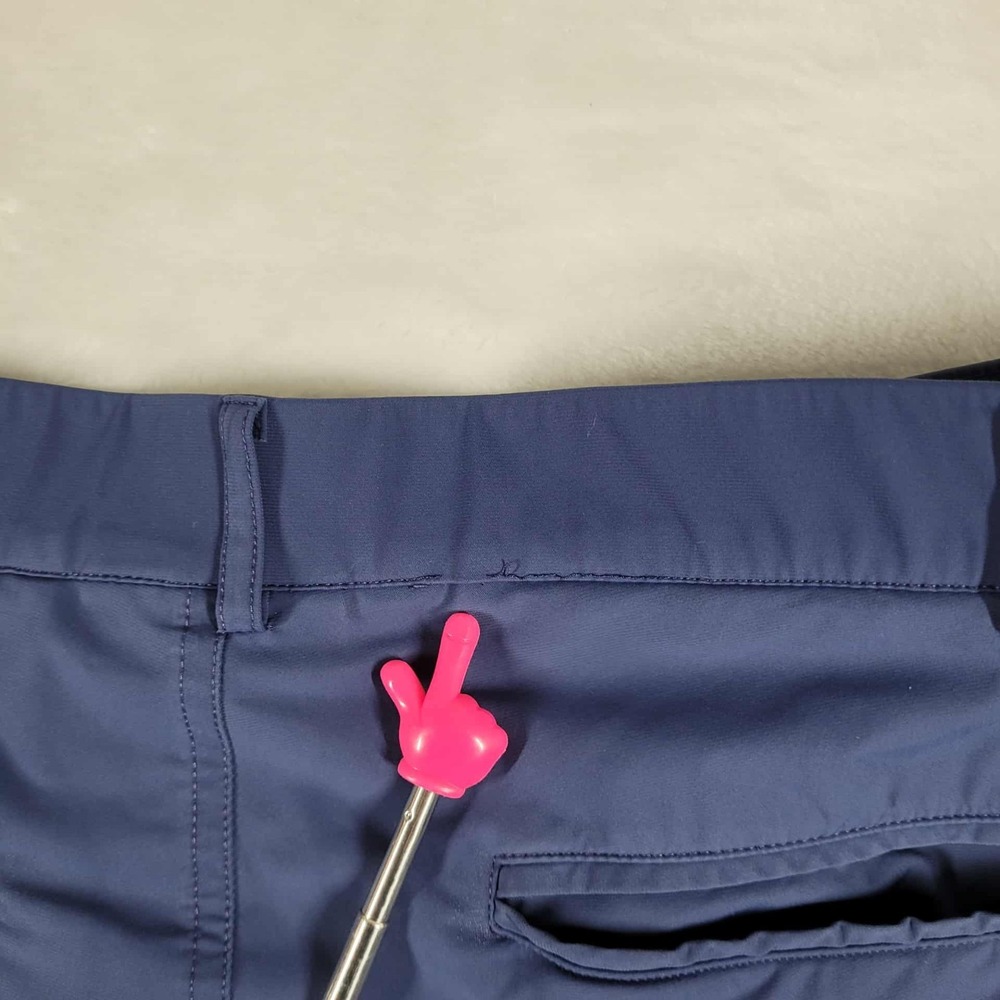 Men's Blue Athletic Shorts - Picture 10 of 10